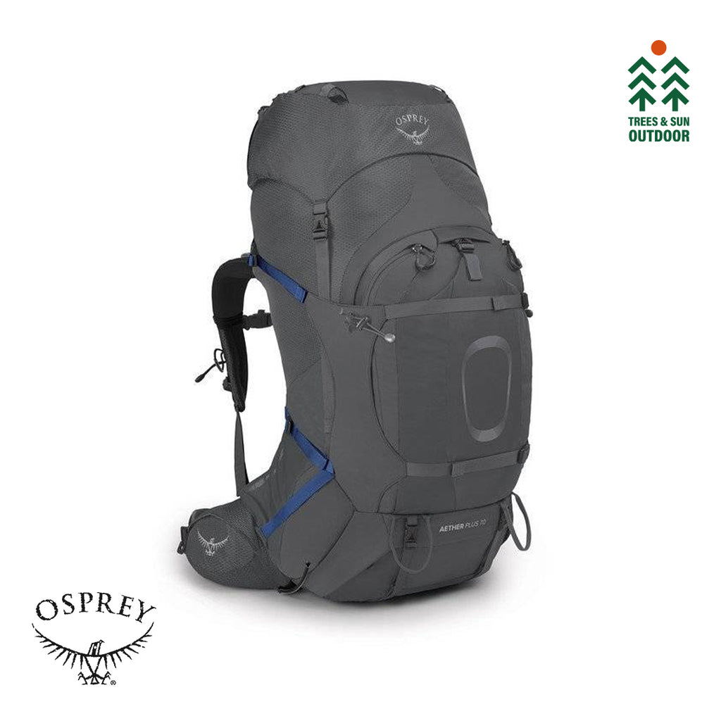 Osprey Aether Plus 70 Men's Backpacking Outdoor Camping Hiking Backpack