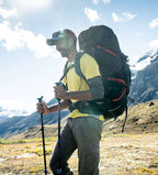 Osprey Aether Plus 60 Men's Backpacking Outdoor Camping Hiking Backpack