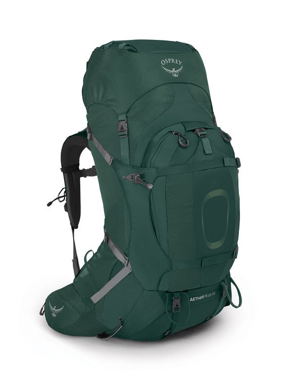 Osprey Aether Plus 60 Men's Backpacking Outdoor Camping Hiking Backpack