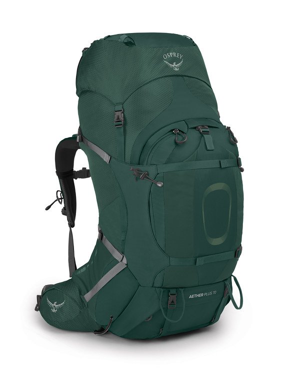 Osprey Aether Plus 70 Men's Backpacking Outdoor Camping Hiking Backpack