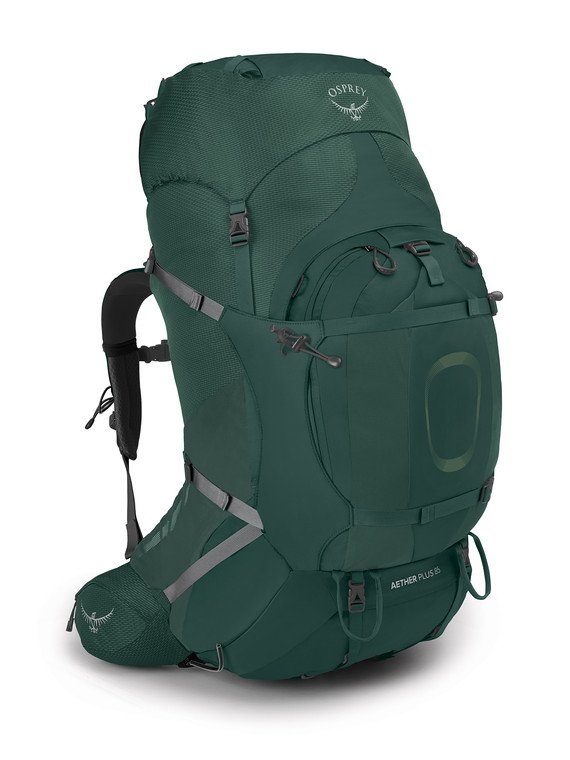 Osprey Aether Plus 85 Men's Backpacking Outdoor Camping Hiking Backpack