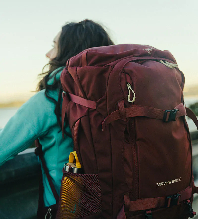 Osprey Fairview Trek 50 Women's Travel Trekking Outdoor Camping Hiking Backpack