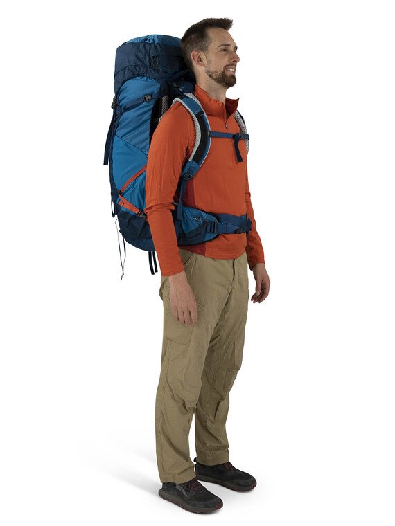 Osprey Atmos AG LT 65 Men's Backpacking Outdoor Camping Hiking Travel Backpack