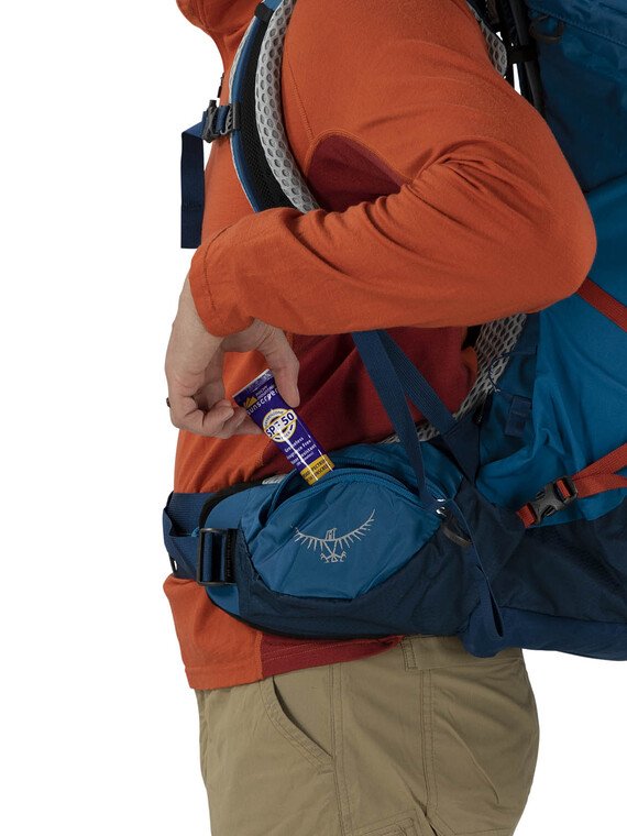 Osprey Atmos AG LT 65 Men's Backpacking Outdoor Camping Hiking Travel Backpack