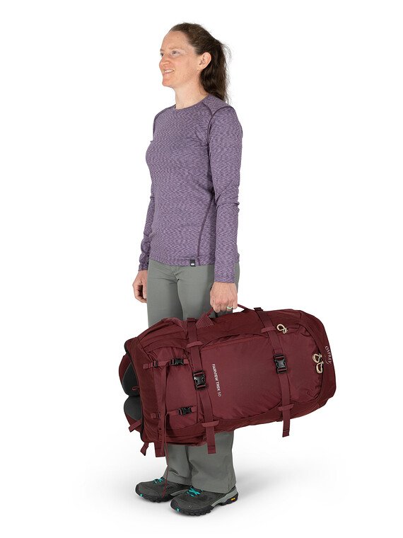 Osprey Fairview Trek 50 Women's Travel Trekking Outdoor Camping Hiking Backpack