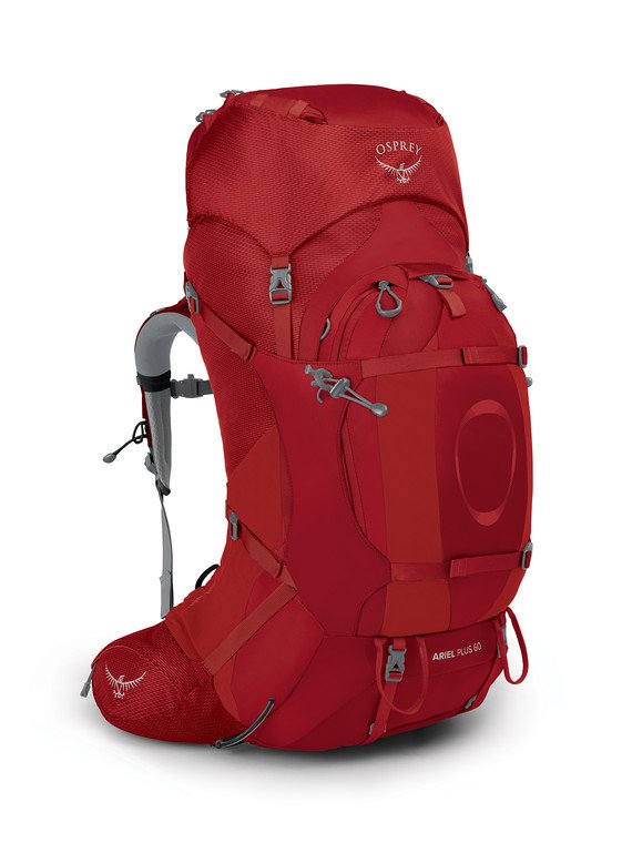 Osprey Ariel Plus 60 Women's Backpacking Outdoor Camping Hiking Backpack