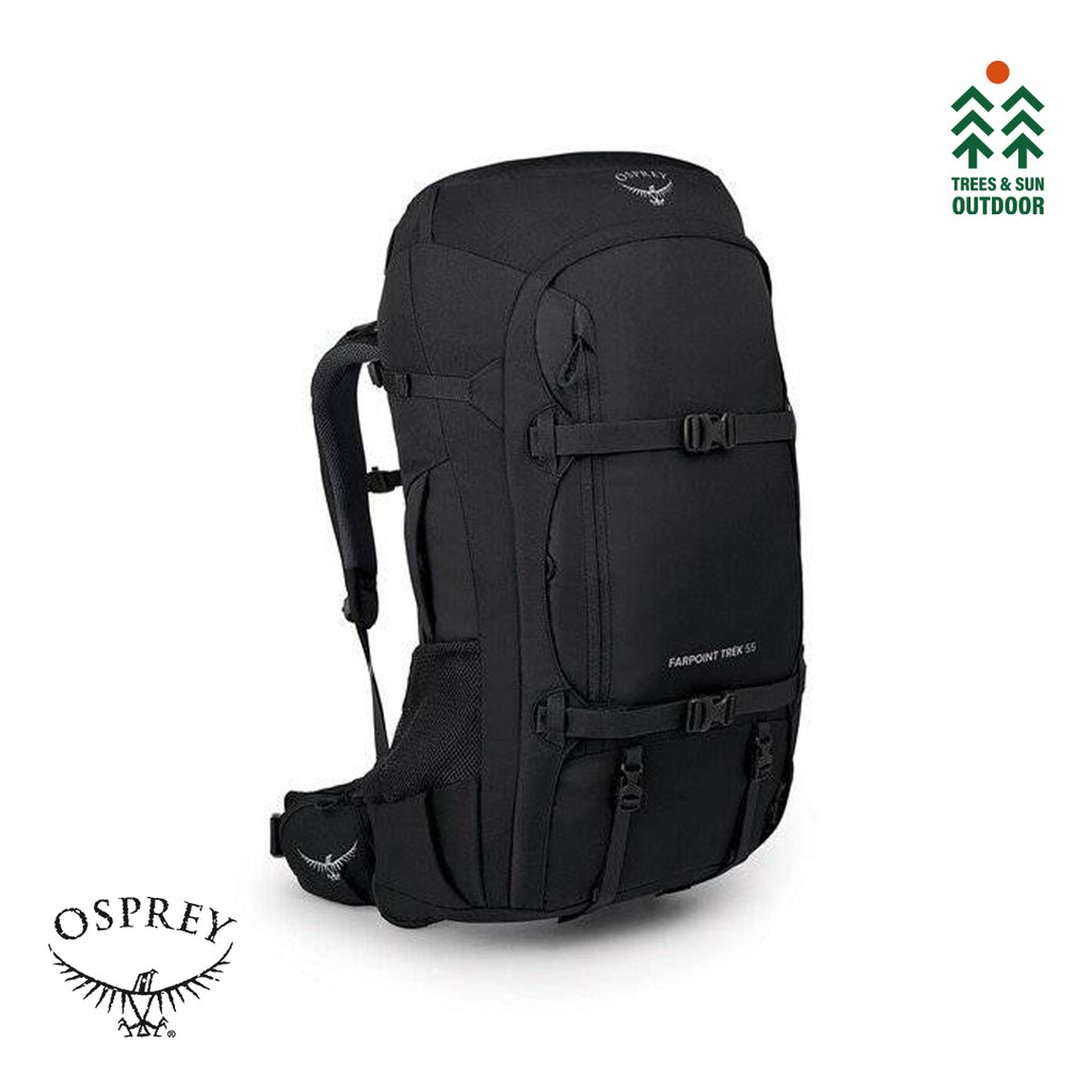 Osprey Farpoint Trek Pack 55 Men's Travel Trekking Outdoor Camping Hiking Travel Backpack