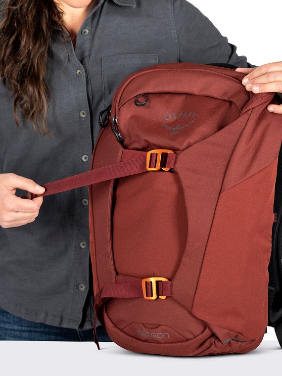 Osprey Metron 26 Crimson Bike Commute Outdoor Camping Hiking Backpack