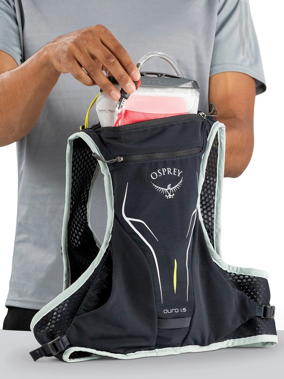 Osprey Duro 1.5 Phoenix Red with 1.5L Reservoir Men's Trail Running Hydration