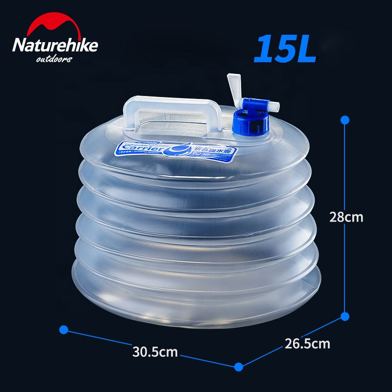 NATUREHIKE Collapsible Water Bucket 15L