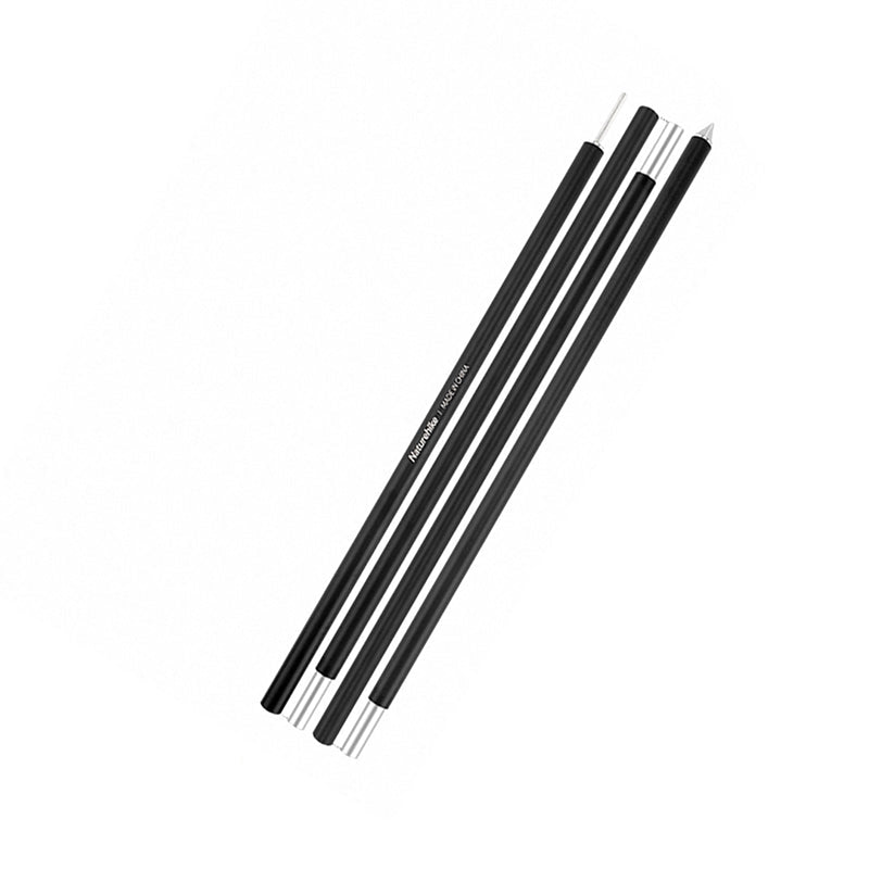 NATUREHIKE 2 Pcs 2M Camping Canopy Pole Tent Tarp Pole