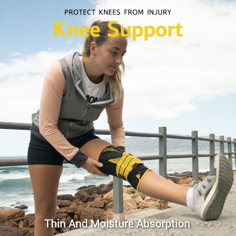 NATUREHIKE Professional Stabilize Patella Knee Support Silicone Spring Knee Pads