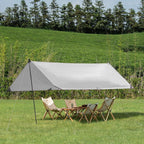 NATUREHIKE 2 Pcs 2M Camping Canopy Pole Tent Tarp Pole