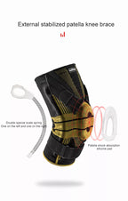 NATUREHIKE Professional Stabilize Patella Knee Support Silicone Spring Knee Pads