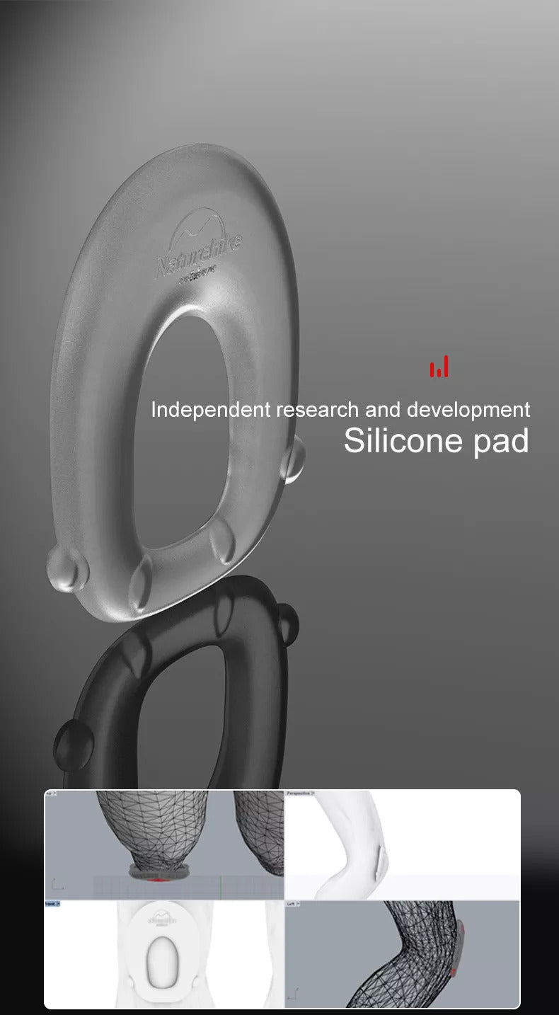 NATUREHIKE Professional Stabilize Patella Knee Support Silicone Spring Knee Pads