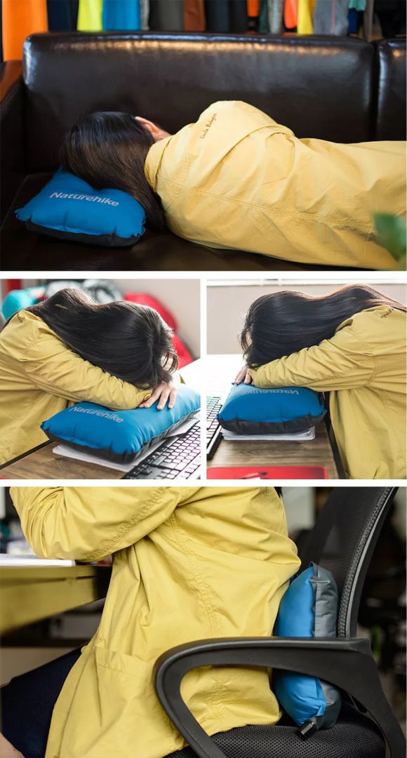 NATUREHIKE Automatic Self Inflating Sponge Pillow