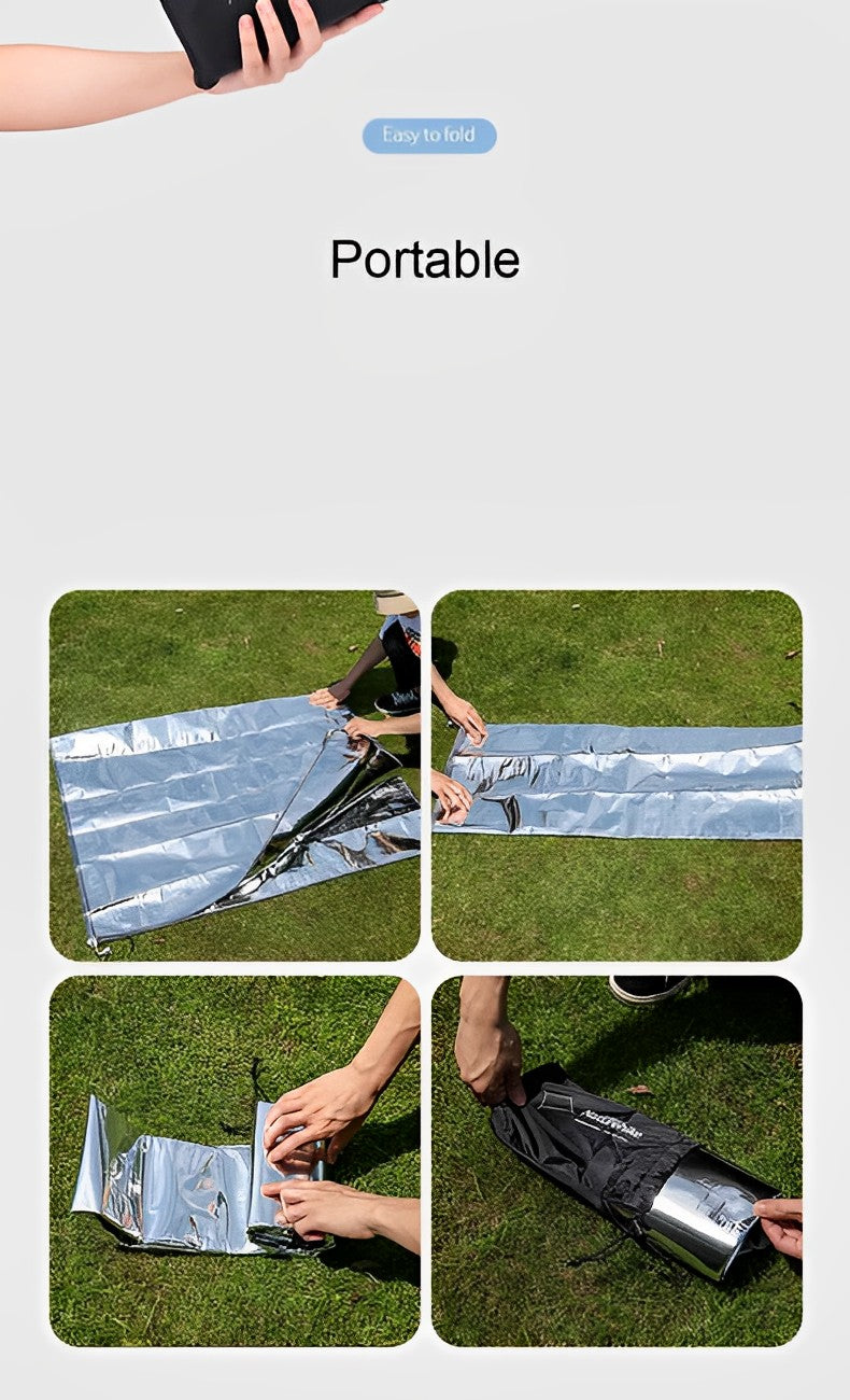 NATUREHIKE PE Aluminum Foil Moisture-Proof Pad Mat