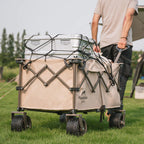 NATUREHIKE Wagon Trolley Cart Rubber Stretch Mesh with 8 Hooks