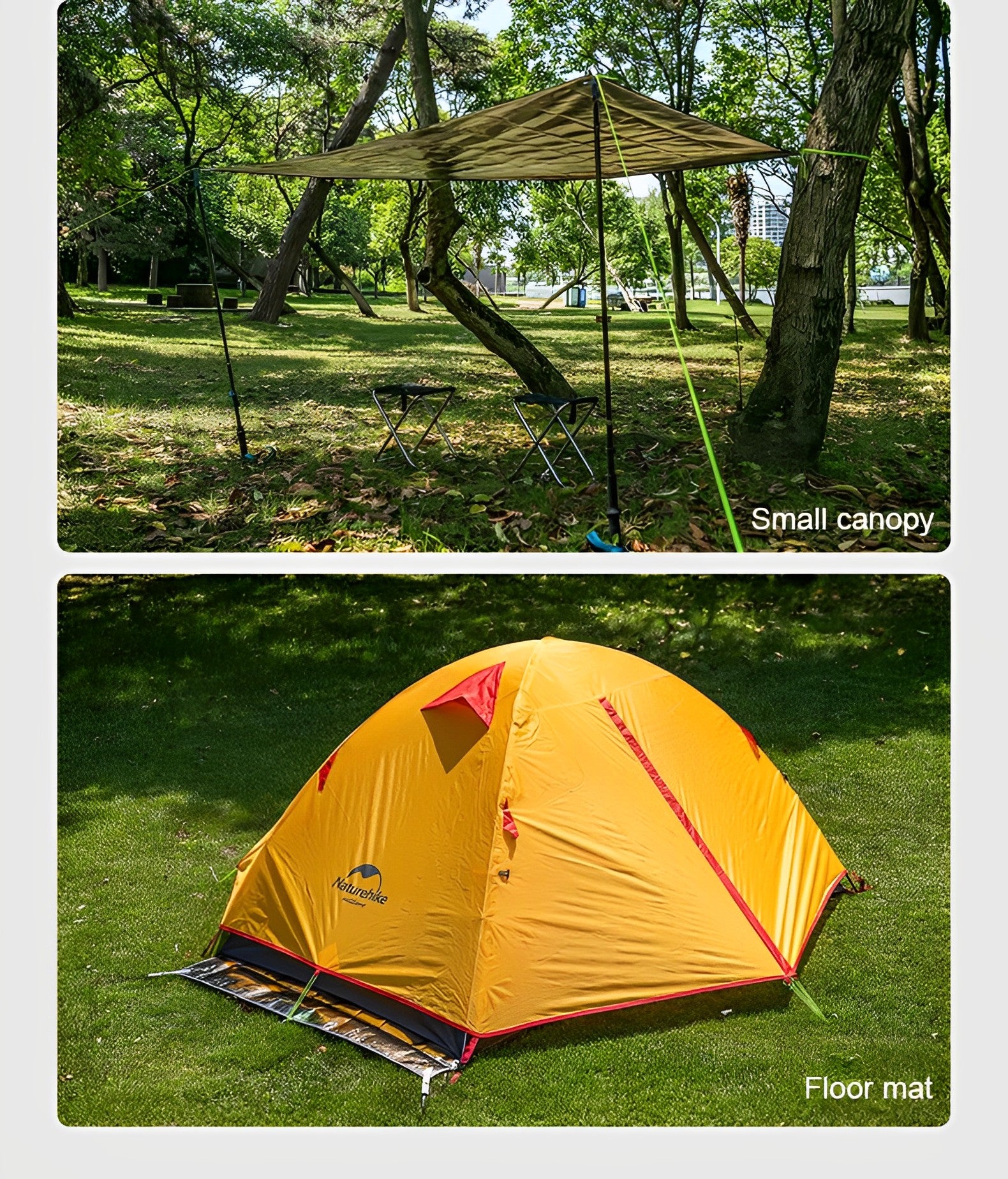 NATUREHIKE PE Aluminum Foil Moisture-Proof Pad Mat