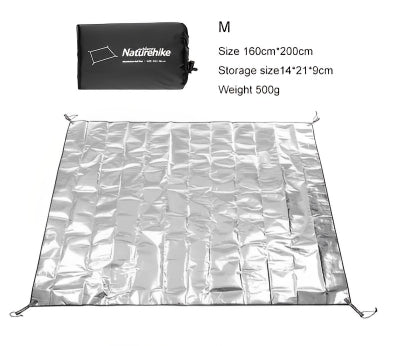 NATUREHIKE PE Aluminum Foil Moisture-Proof Pad Mat