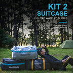 NATUREHIKE A027 Travelling Camp Suitcase Luggage Bag 110L