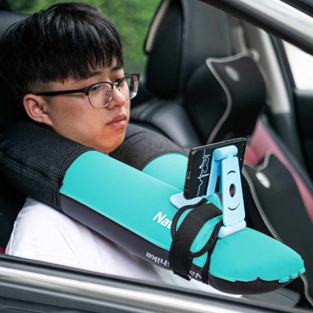 NATUREHIKE Multi-Function Lengthened U-Shaped Inflatable Pillow