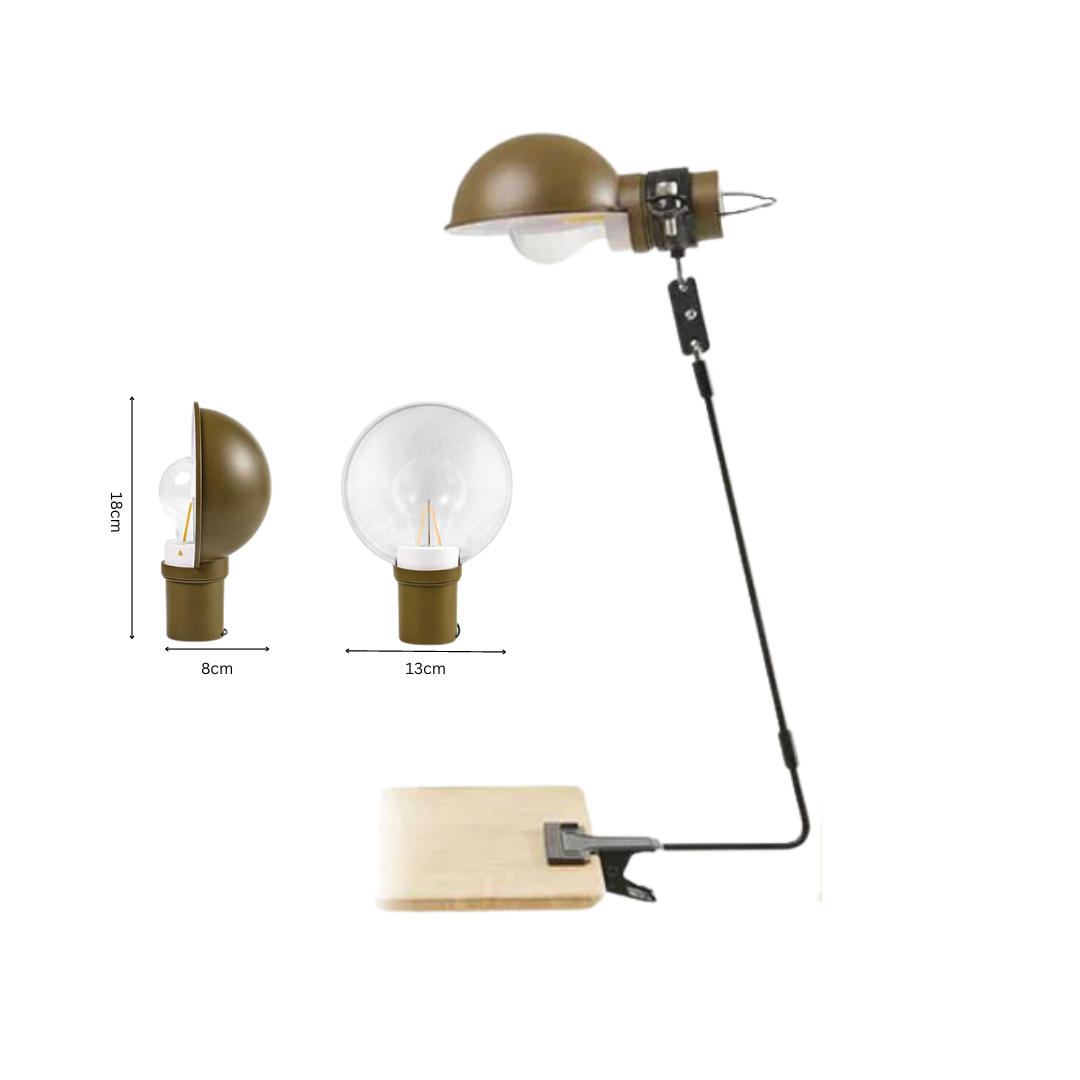NATUREHIKE Outdoor Rechargeable Lighting Clip Light