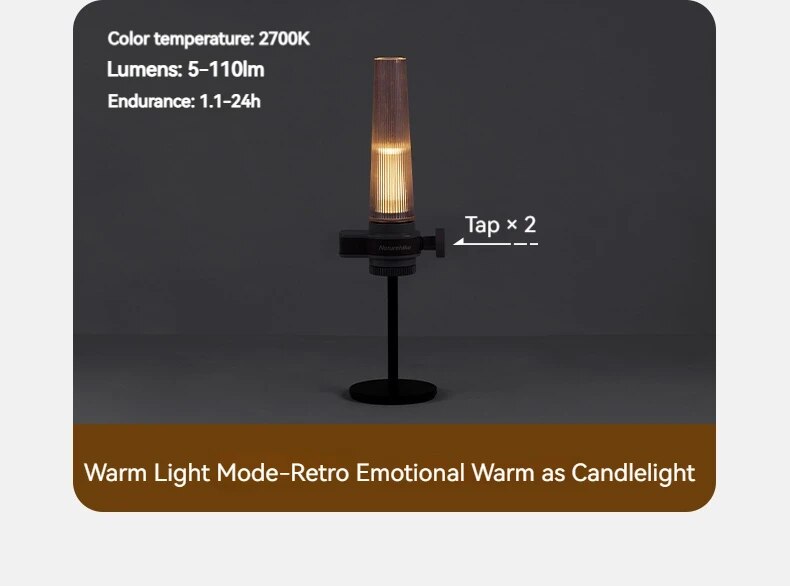 NATUREHIKE Night Shadow LED Candlelight Atmosphere Lighting Lamp