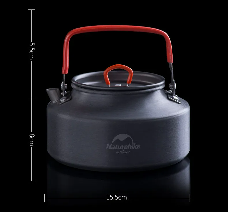 NATUREHIKE Teapot 1.1L Cookware Portable Water Kettle