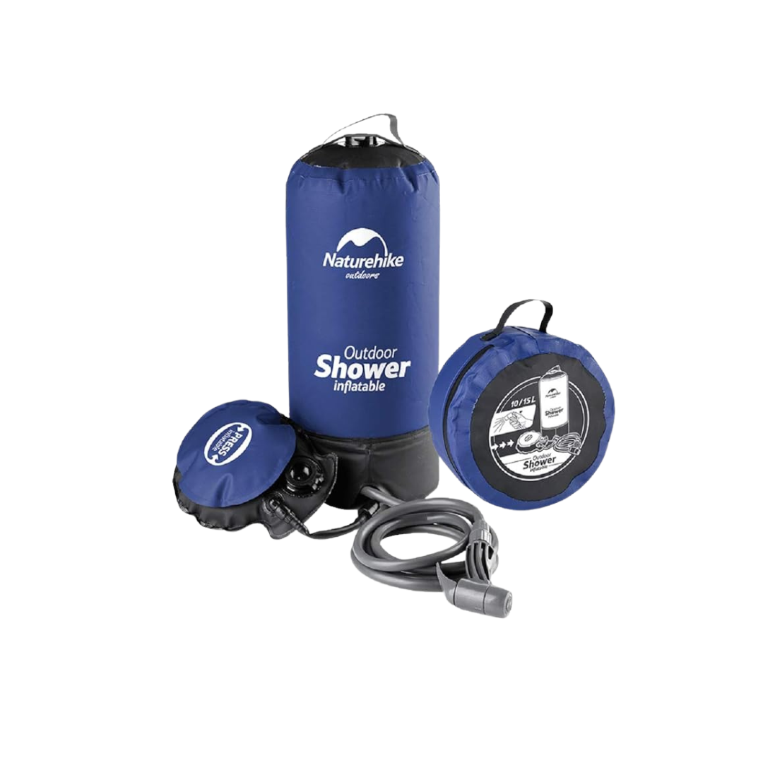 NATUREHIKE Portable Shower Outdoor Inflatable Bag 11L