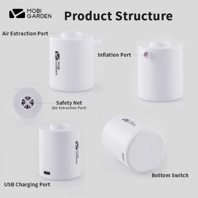 MOBI GARDEN Mini Electric Air Pump