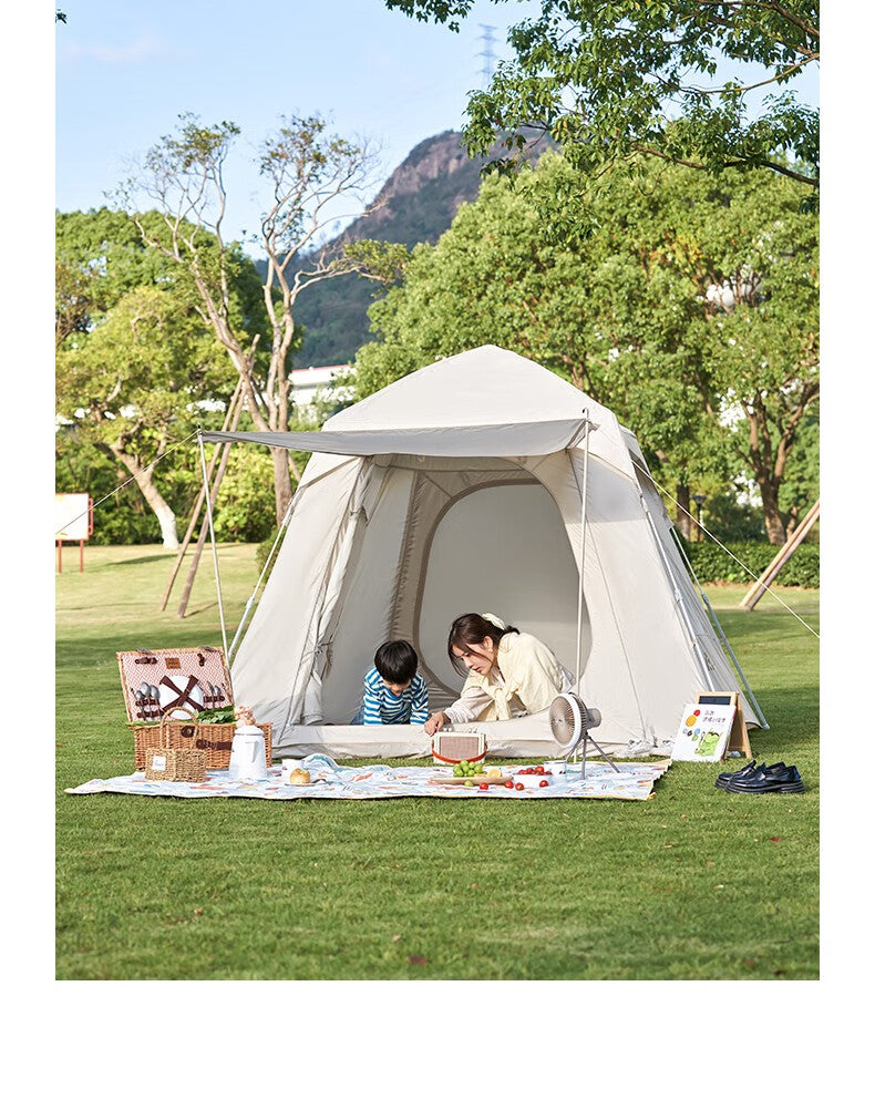 MOBI GARDEN Auto Pop Up Tent 4-Person 180cm