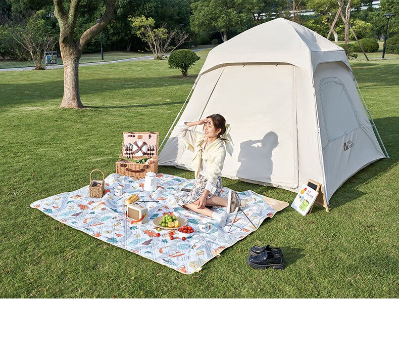 MOBI GARDEN Auto Pop Up Tent 4-Person 180cm