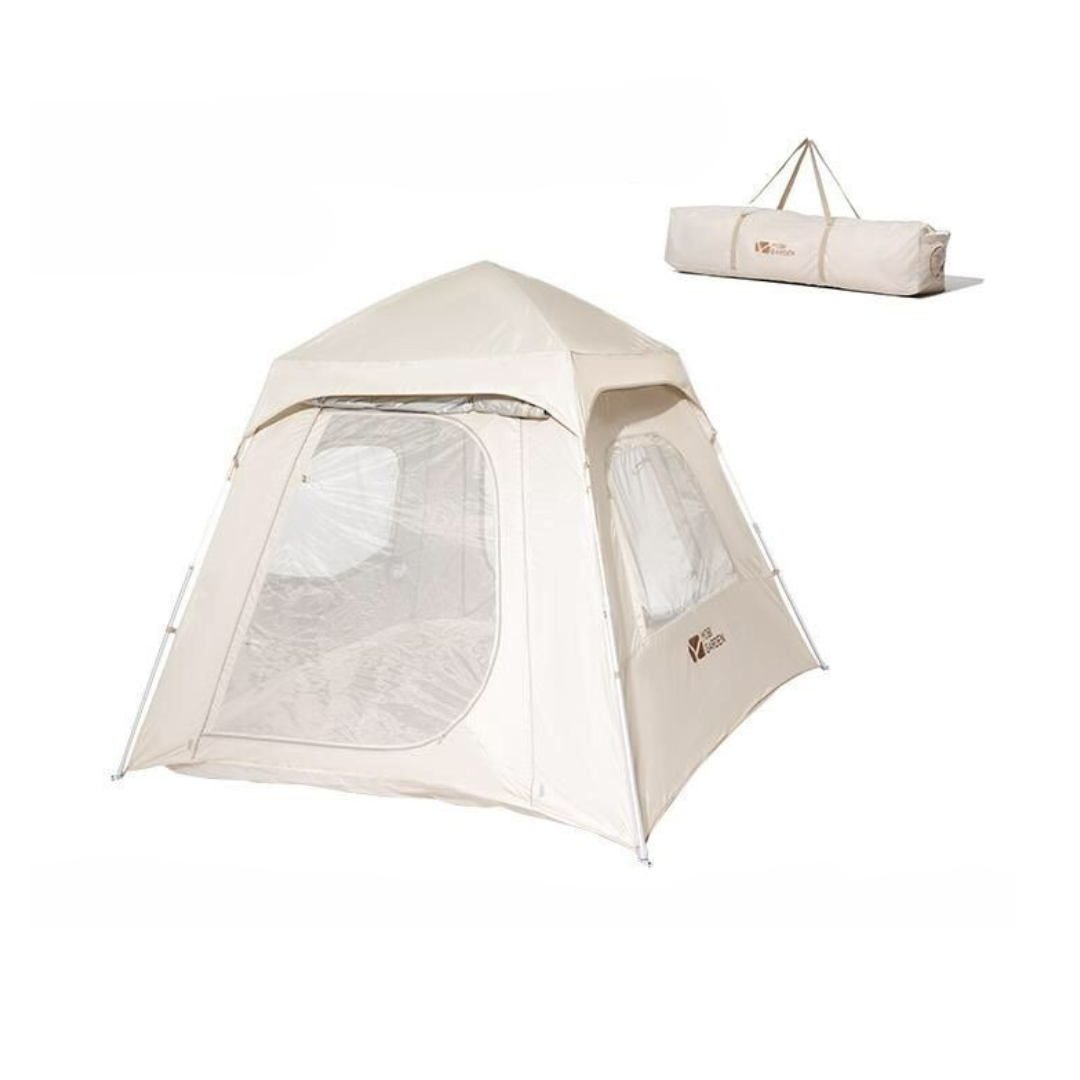 MOBI GARDEN Auto Pop Up Tent 4-Person 180cm