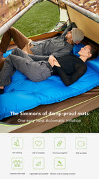 MOBI GARDEN 6CM Double Automatic Inflatable Sleeping Pad