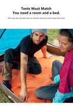 MOBI GARDEN 6CM Double Automatic Inflatable Sleeping Pad