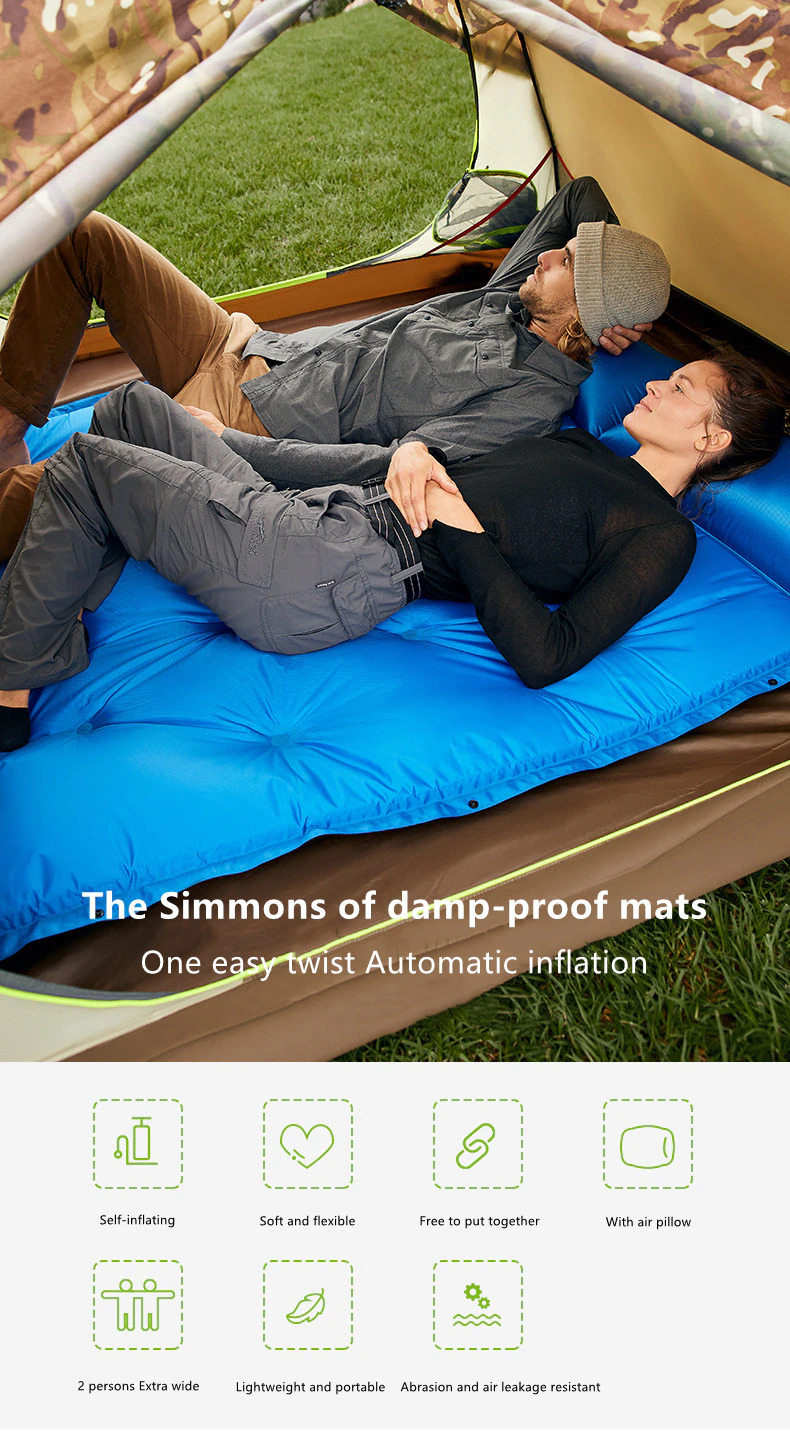 MOBI GARDEN 3CM 1P Automatic Inflatable Sleeping Pad