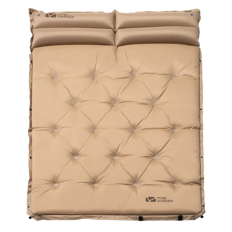 MOBI GARDEN 6CM Double Automatic Inflatable Sleeping Pad