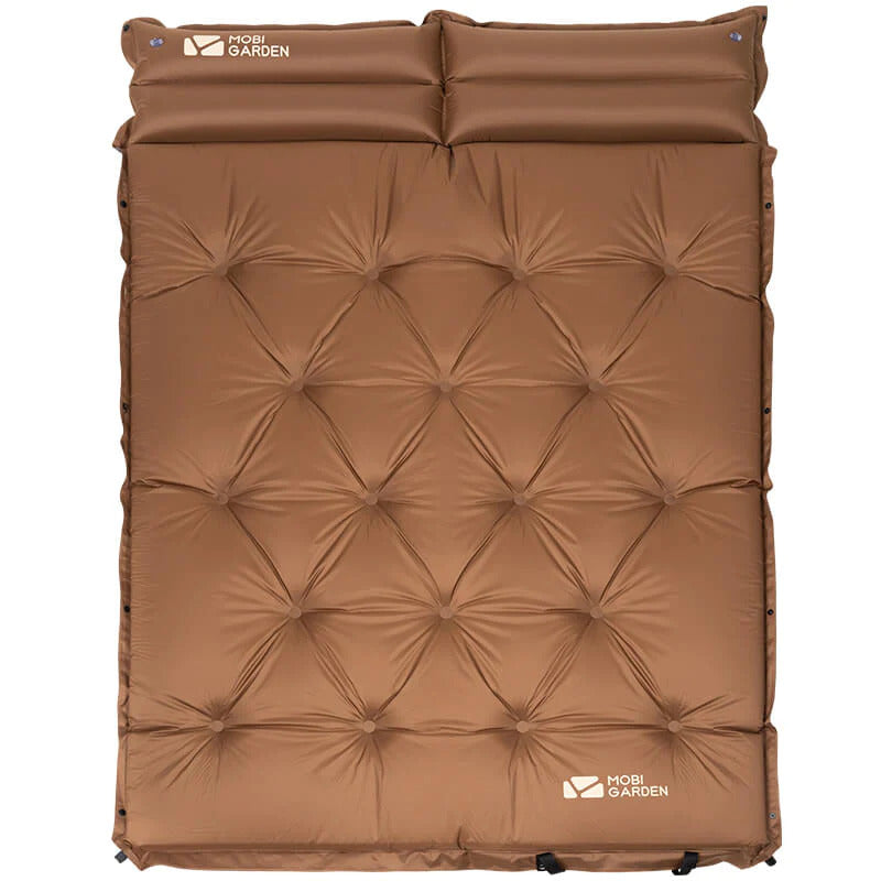 MOBI GARDEN 6CM Double Automatic Inflatable Sleeping Pad