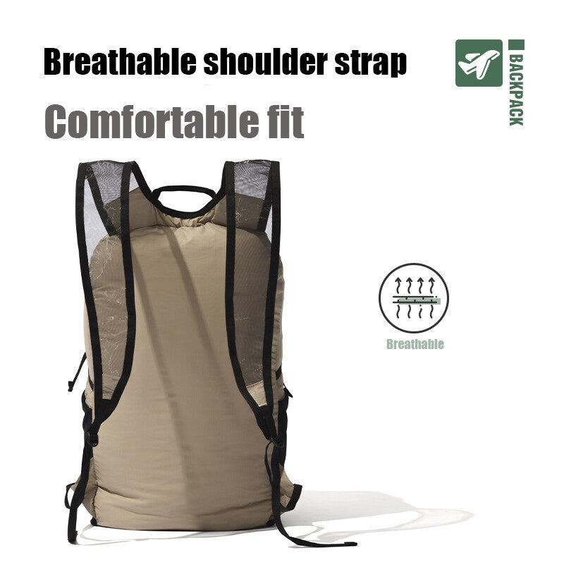 MOBI GARDEN Ultra-Light 16L Foldable Backpack