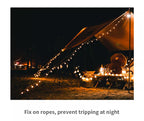 Mobi Garden Crystal Ball LED String Lights 10M Outdoor Indoor Camping Decorative Lights NX21673011 (Battery Version)