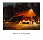 Mobi Garden Crystal Ball LED String Lights 10M Outdoor Indoor Camping Decorative Lights NX21673011 (Battery Version)