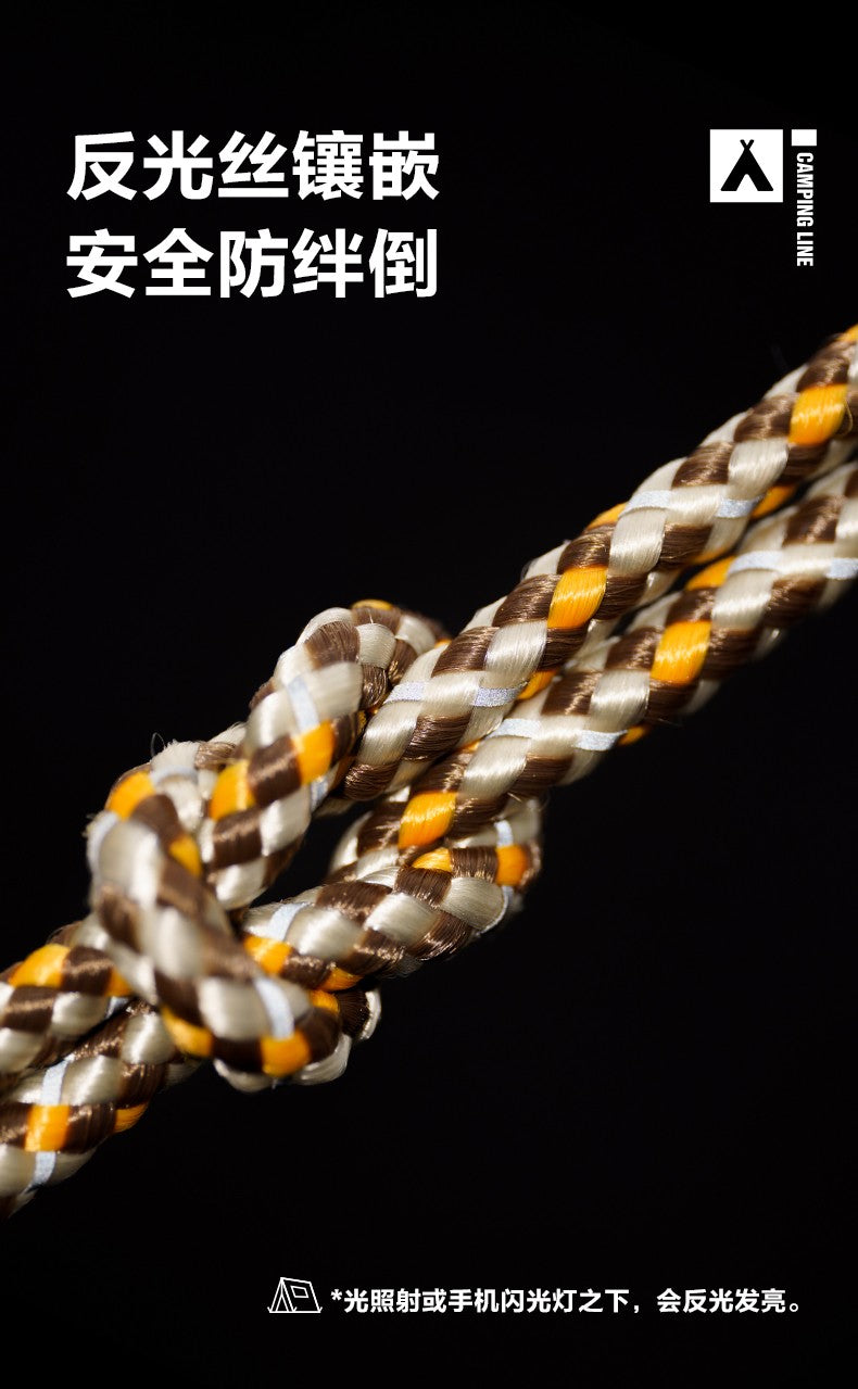MOBI GARDEN 4m Cotton Wind Rope (4pcs)