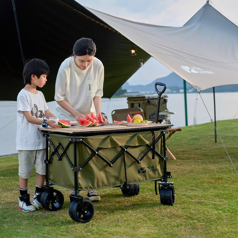 MOBI GARDEN Folding Cart S2 Wagon 190L