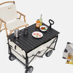 MOBI GARDEN Openable Folding Wagon Cart 100L