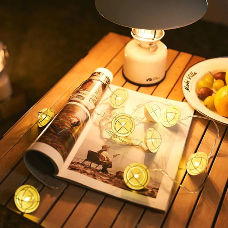 MOBI GARDEN Star Cluster Lantern String Light 2.2m