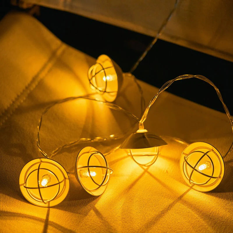 MOBI GARDEN Star Cluster Lantern String Light 2.2m