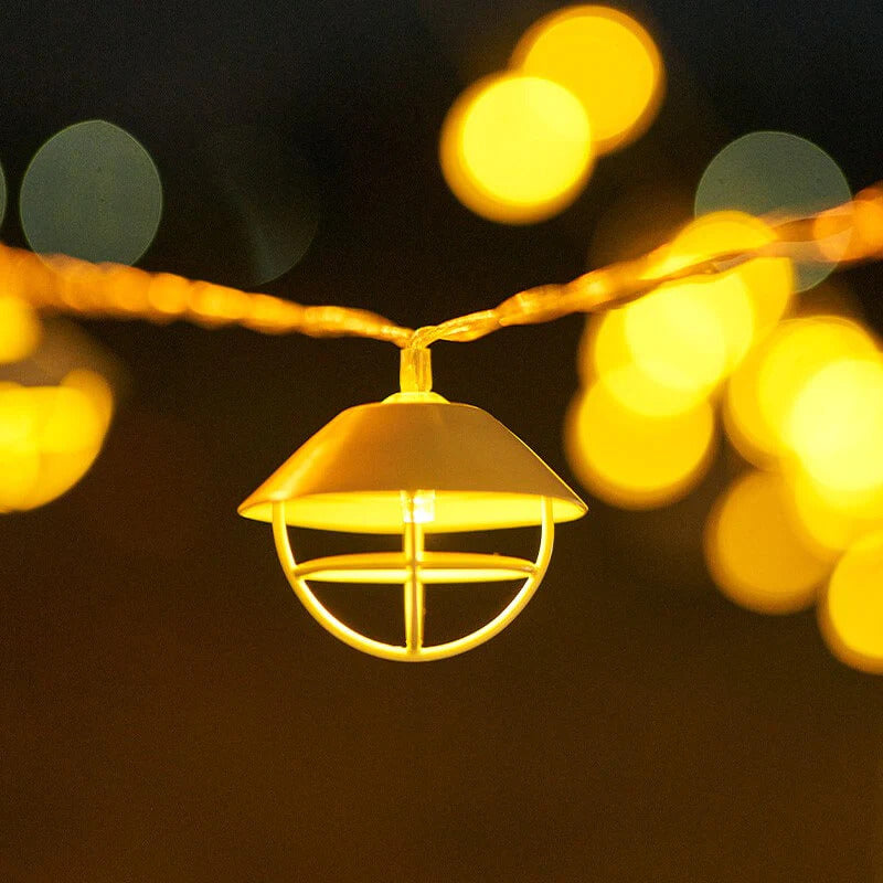 MOBI GARDEN Star Cluster Lantern String Light 2.2m