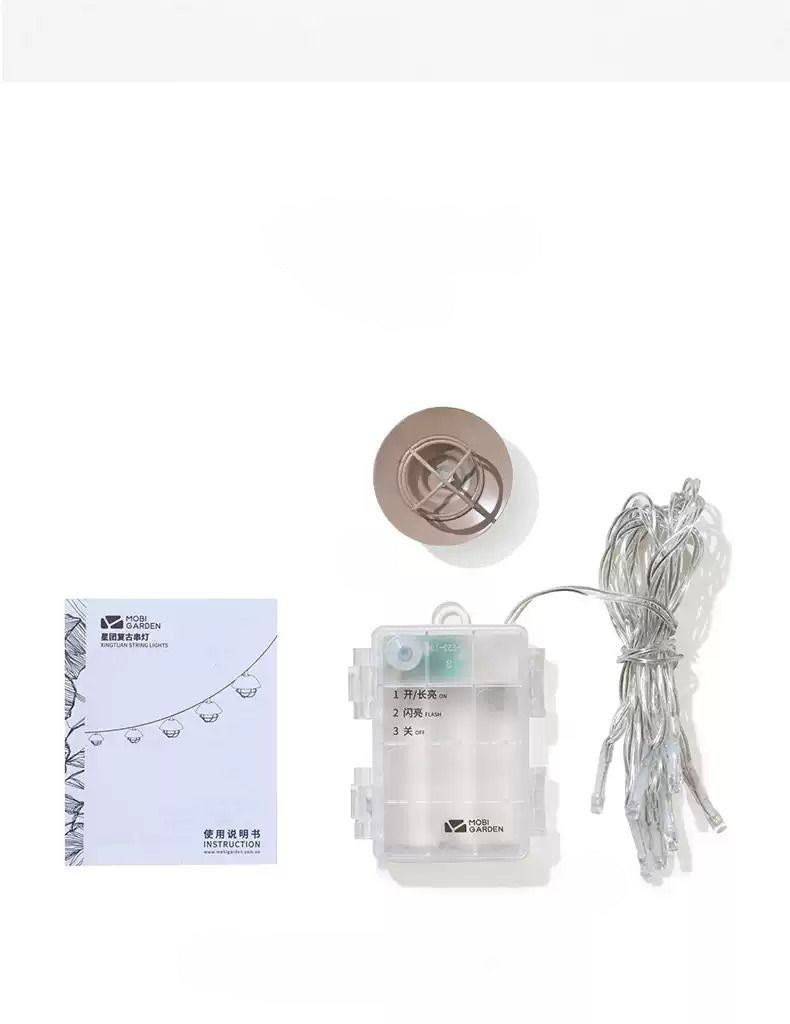 MOBI GARDEN Star Wish Lantern String Light 2.2m