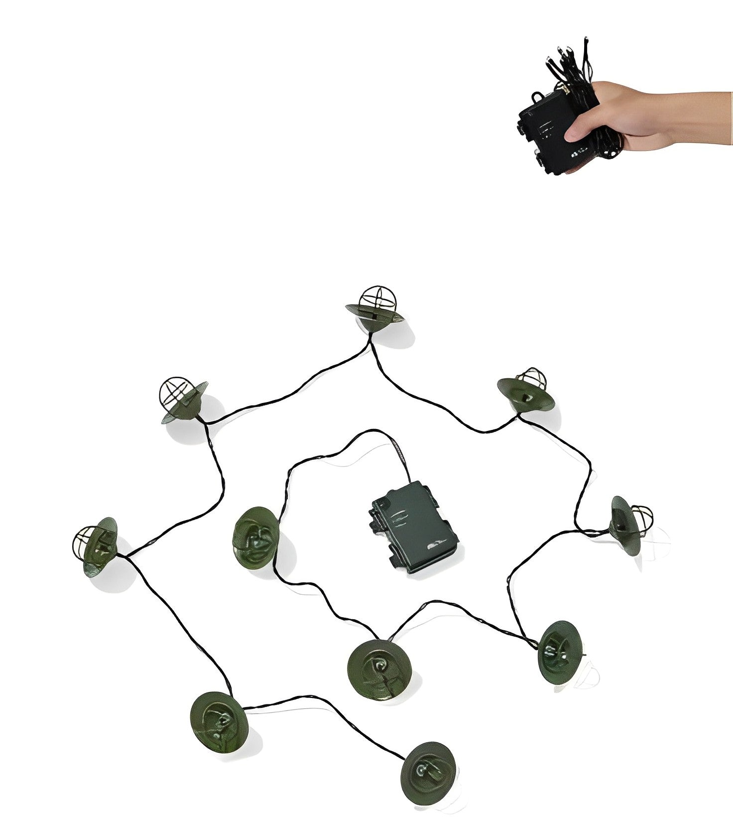 MOBI GARDEN Star Wish Lantern String Light 2.2m